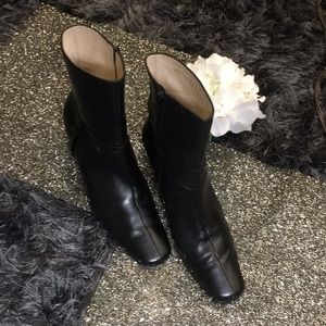 Salvatore Ferragamo Black Ankle Boots